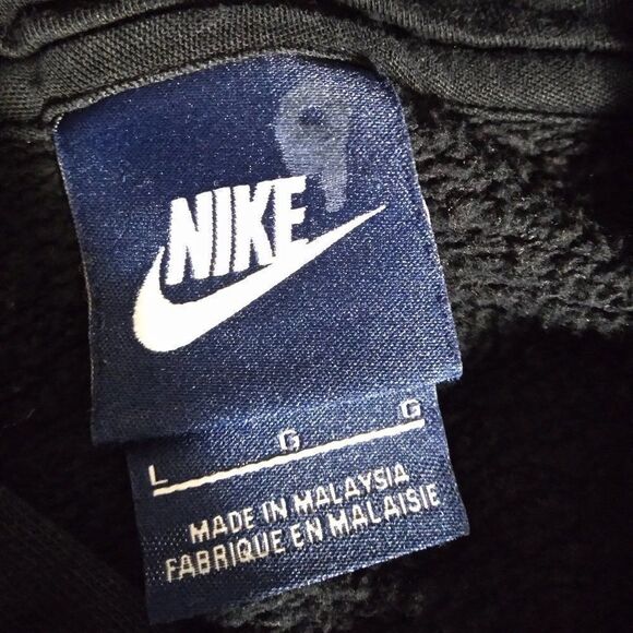 Vintage Nike Small Swoosh Logo Hoodie Sweatshirt - Picture 4 of 9